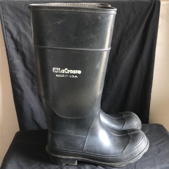 2b Lacrosse Rubber Boots Womens Size 5 